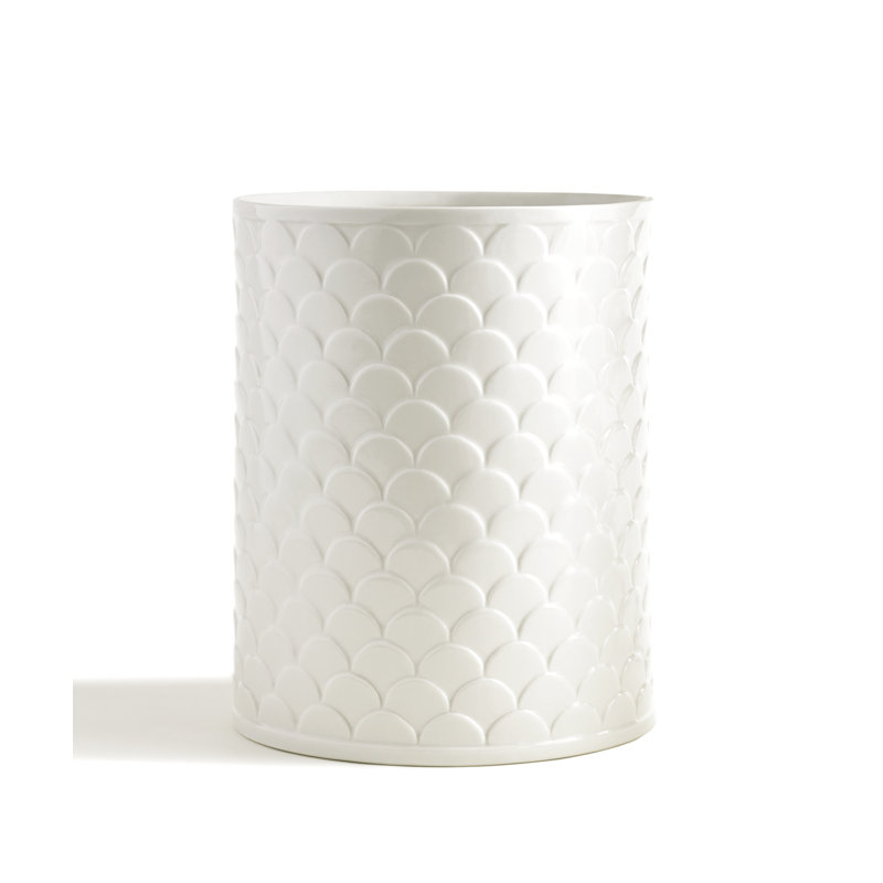Tannenbaum Porcelain China Waste Basket