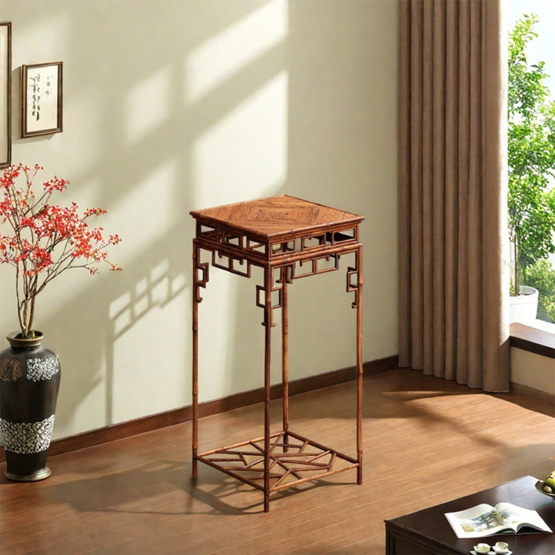Combinaison manuelle simple de fleurs en bambou
