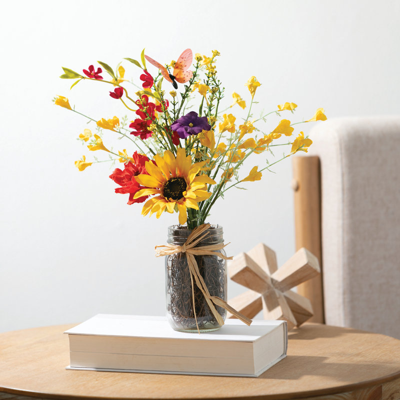 Mixed Assortment Arrangement in Jar