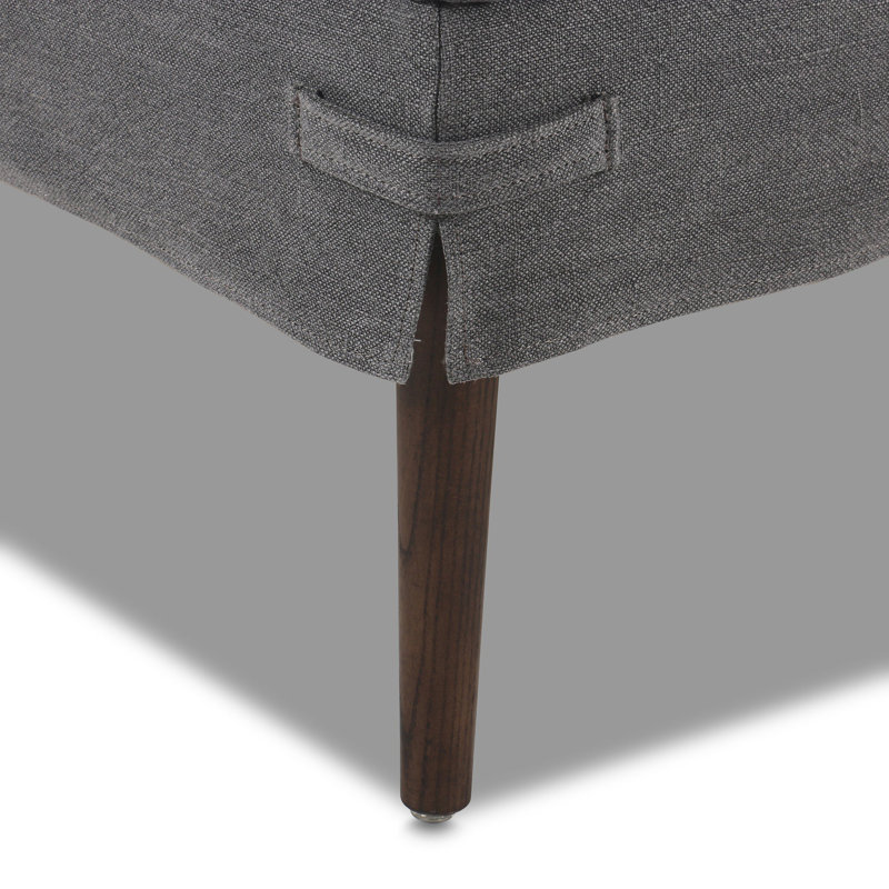 Cole Ottoman, Gray