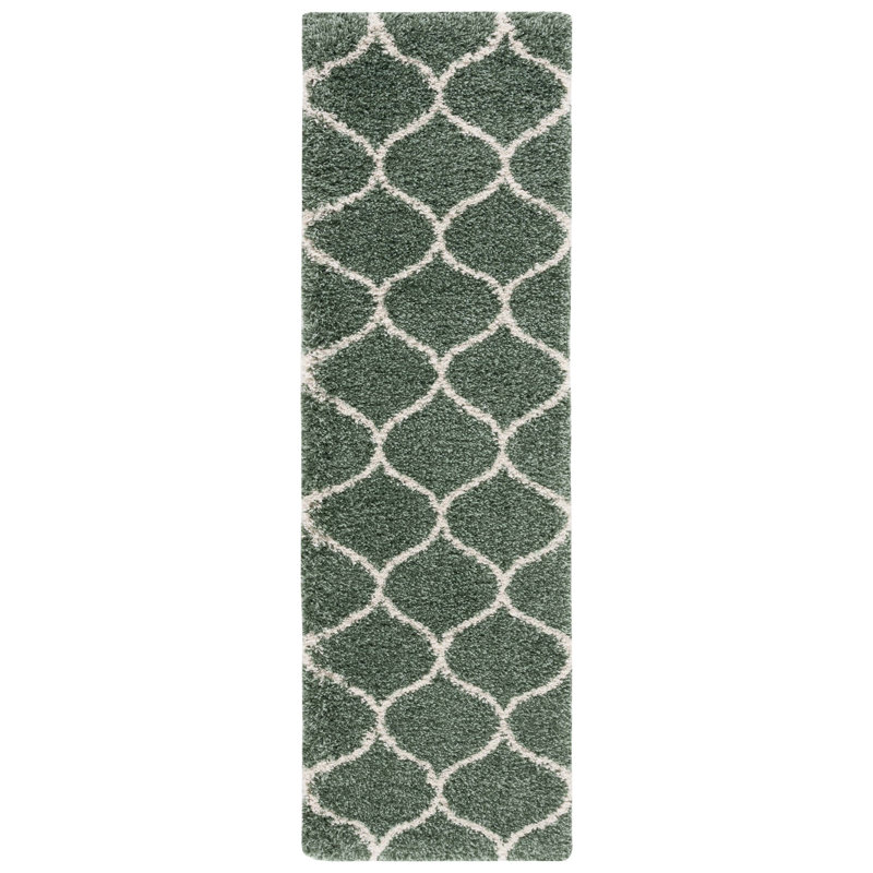 Sugarmill Performance Geometric Rug, Runner 2'3" x 8'