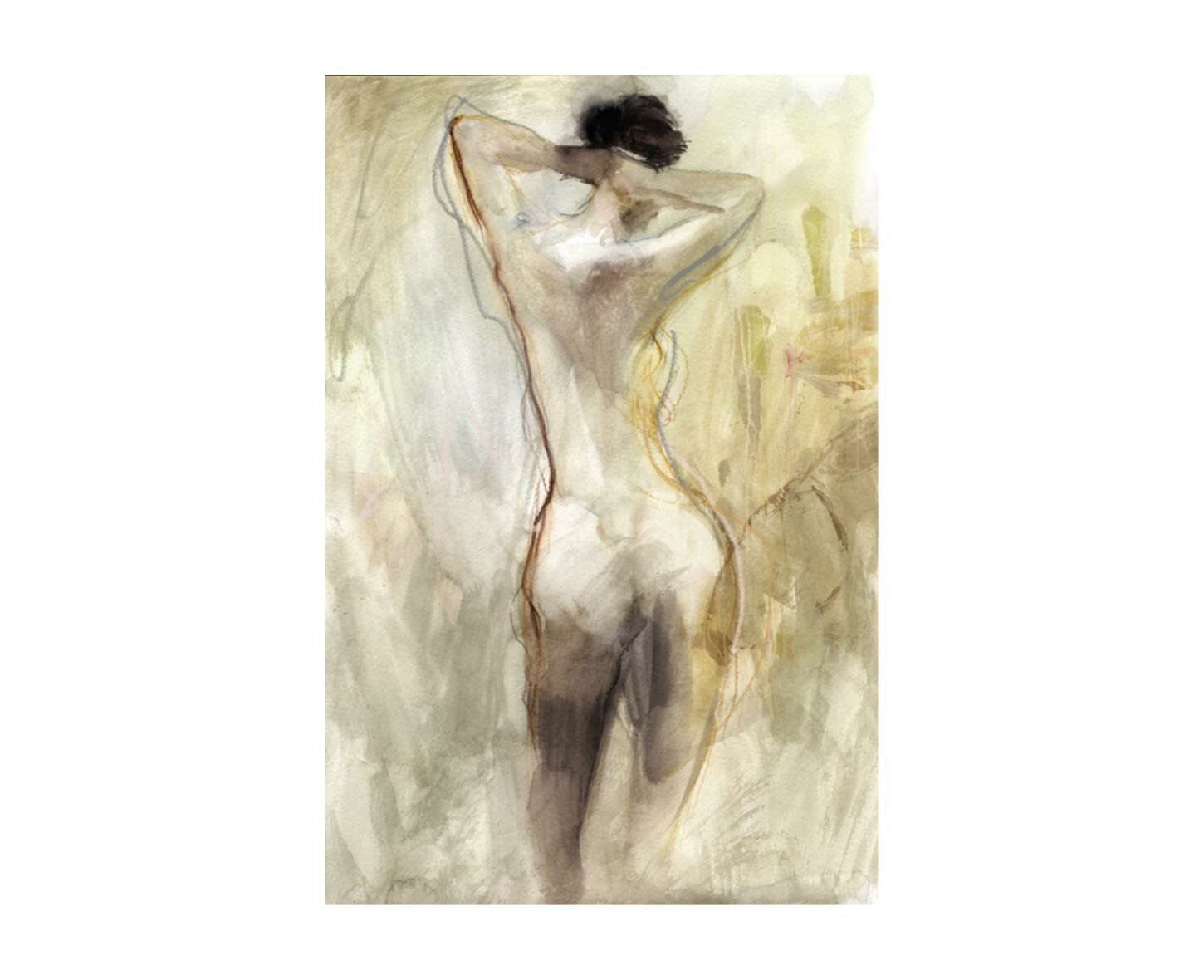 Chelsea Art Studio Emma Brooks Nude Figure II On Canvas by Emma Brooks  Painting | Wayfair