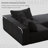Boneless Oversized Comfort Modular Upholstered Sofa , With Pillows-606498360
