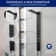 57.48'' Shower Panel with Fixed Shower Head