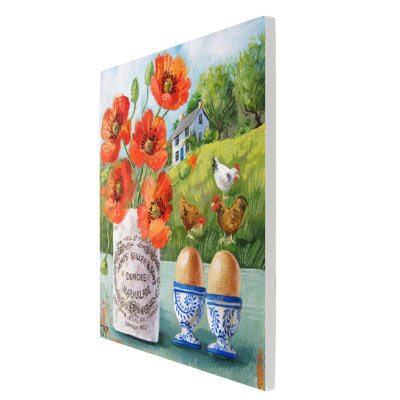 JUDITH YATES Farmhouse Plants & Flowers Wall Decor
