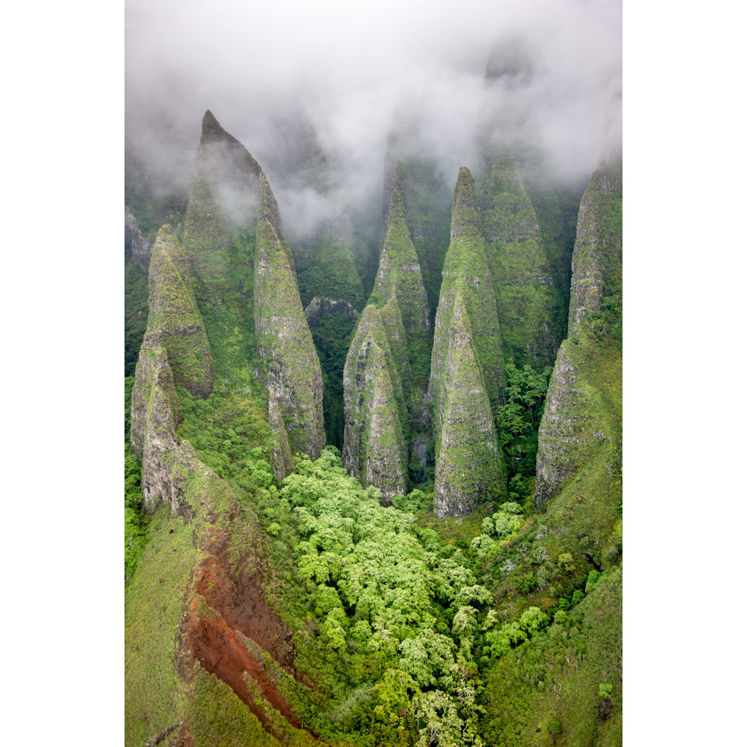 Na Pali Coast Kauai von Mlenny - Kunstdrucke auf Leinwand