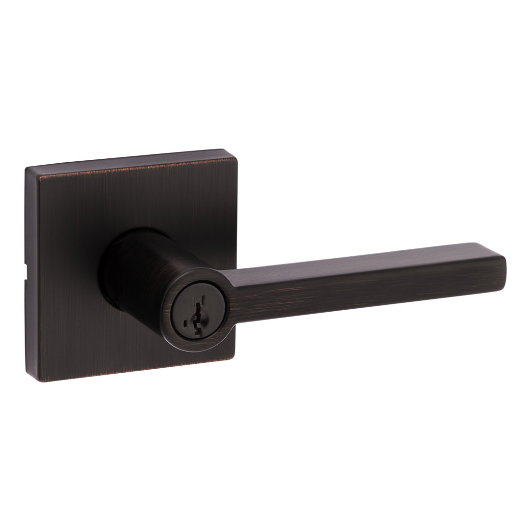 Halifax Keyed Door Lever with SmartKey Kwikset