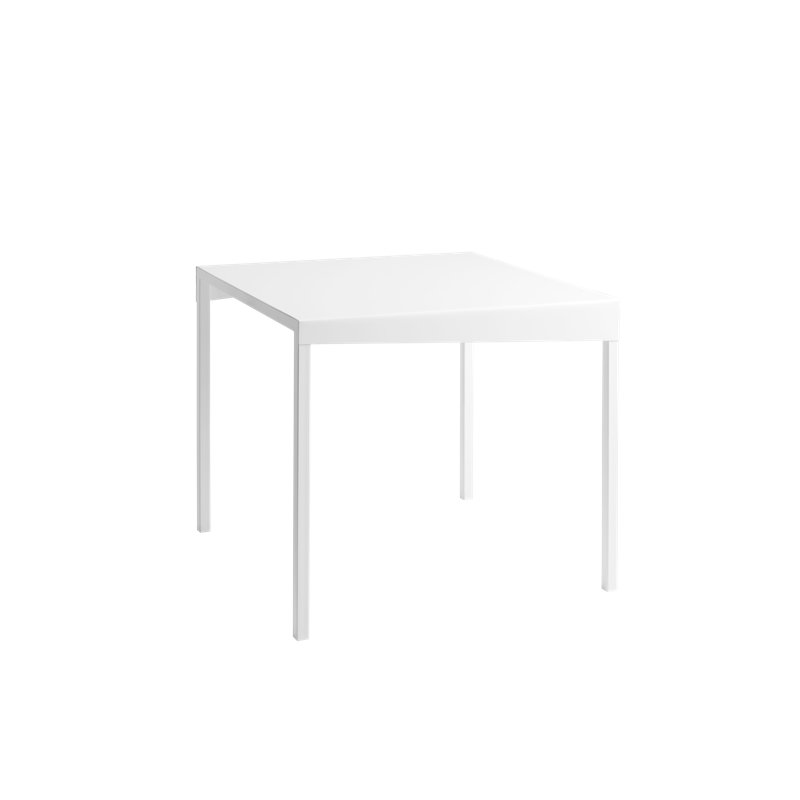Sandhurst Four Leg Coffee Table, Black, H45 x L80 x W80cm