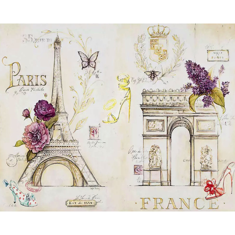 Kenmar Wall Mural, 35" L x 55" W