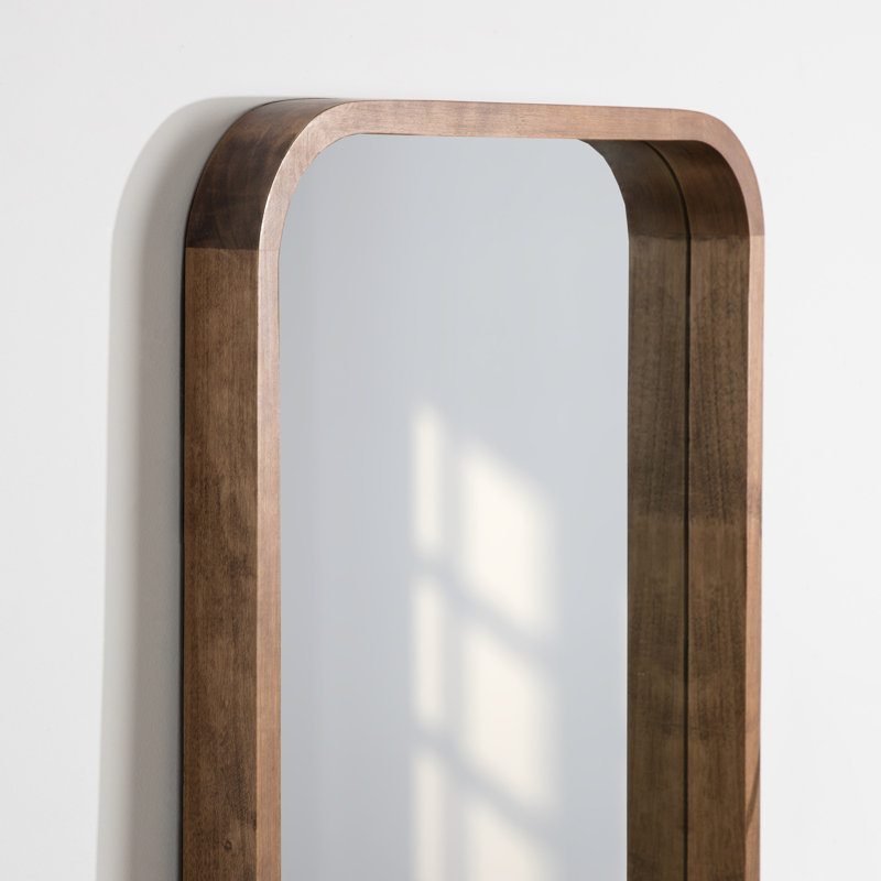 Miroir d'appoint Gravley, Brun rustique, 30 po x 20 po