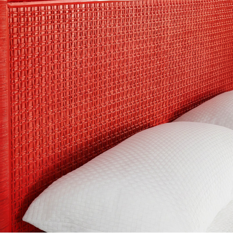 Naples Low Profile Standard Bed, King, Sea Glass