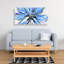 Blue Flower Canvas | Floral Home Decor for a Fresh Look