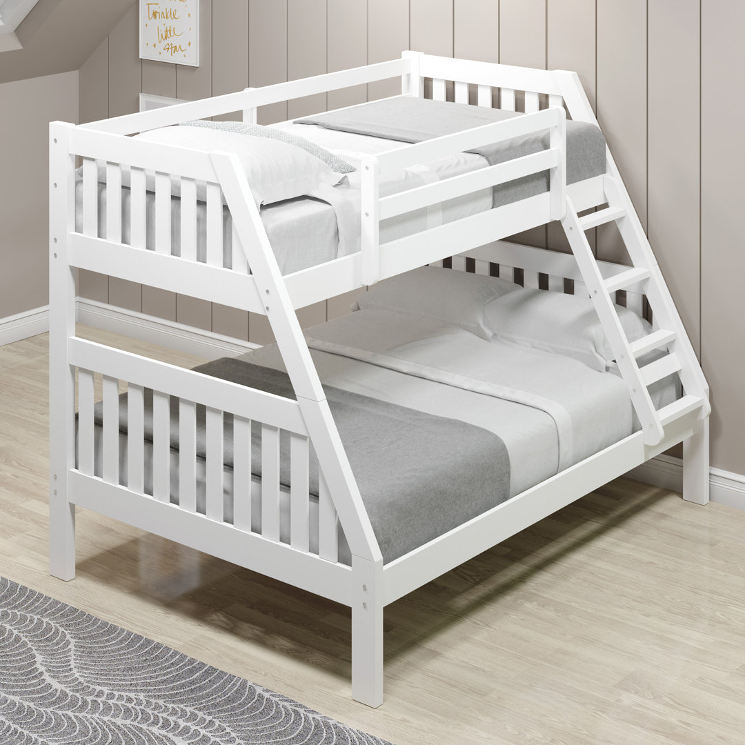 Coverty Twin over Full Bunk Configurations Bed Harriet Bee
