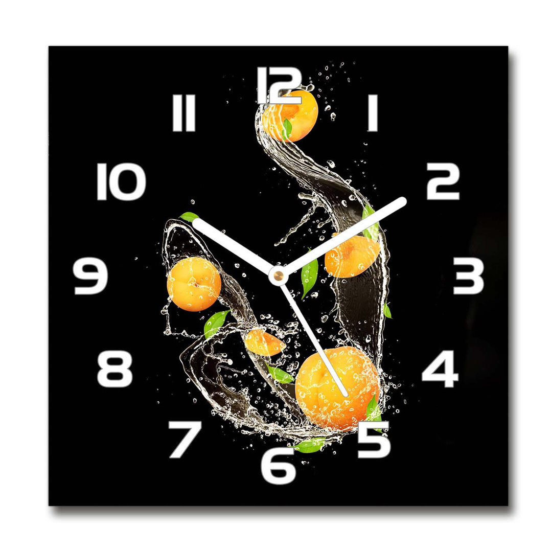 Analoge Wanduhr Apricots and Water 60 cm Geräuschlos