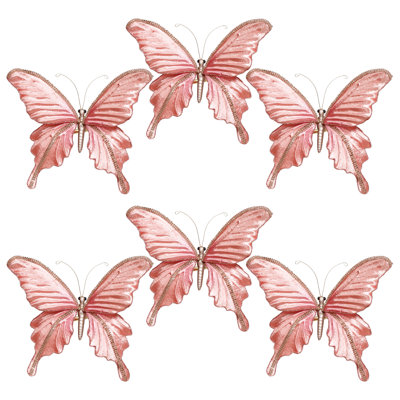 Elegant Butterfly Clip, 6 X 2 Inches