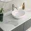 13Inch  Ceramics Round  Bathroom  Sink,White