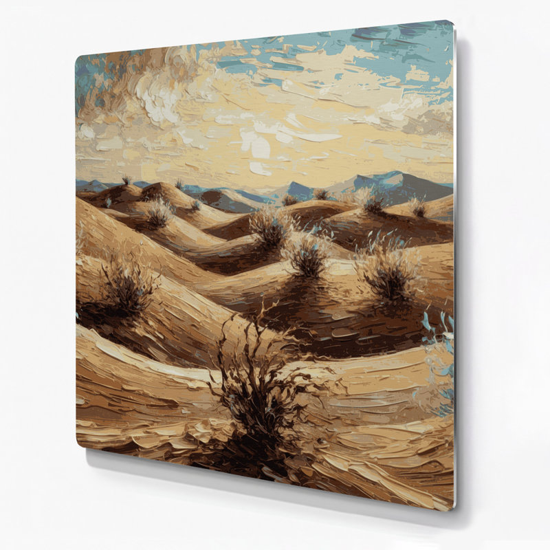 Art mural en métal brun 144 Southwestern, H 192 po x l 192 po x P 0,05 po