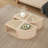 Round To Square Block Modular Coffee Table Light Natural Rattan With Storage 4 Piece