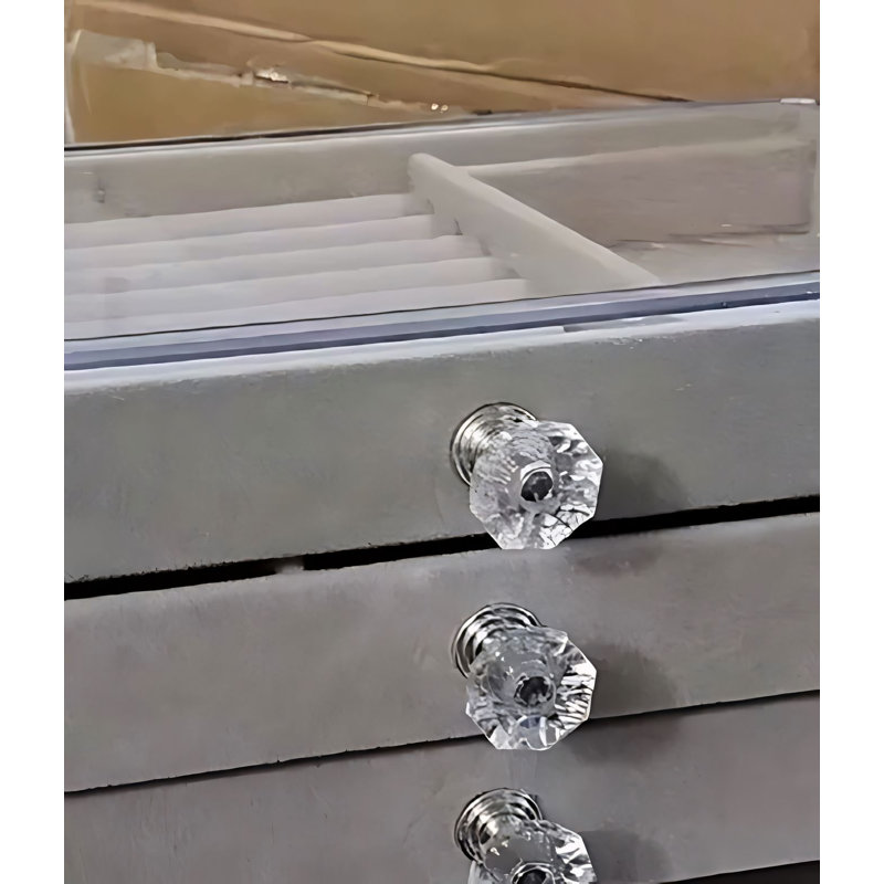 Boîte à bijoux +, Gris