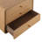 Lyra Modern 3-Drawer Nightstand With Curved Edges And Antique Gold Handles-116999788