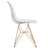 Northfleet Acrylic Dining Chair – Modern Eiffel Base Ghost Chair Accent Seating in Single, Set of 2, or Set of 4 – Gold or Chrome Legs for Banquet, Wedding, Office & Living Room Use-1860914923-1860914933-1819211776