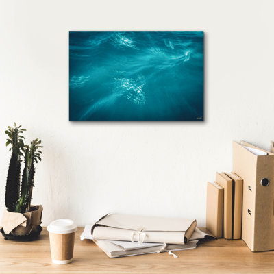  'Water And Light 1' by Life BeautifuLEE Canvas Wall Art, 18" x 12"