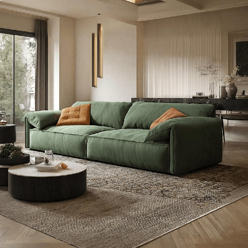 Velvet Sofa, 4-seater 270cm
