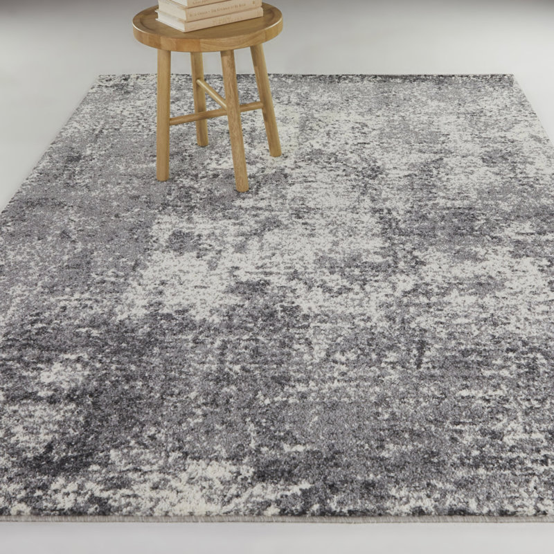 Tapis gris Lucien, Rectangle 5 pi 3 po x 7 pi