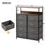 Dittmer Iron Steel 80 cm W Chest of 8 Drawers