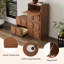 Meuble télé 19,71 po en bois-123100186
