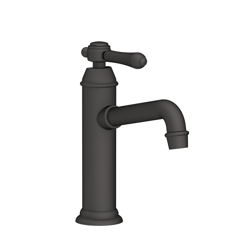 Single Hole Lavatory Faucet, Flat Black