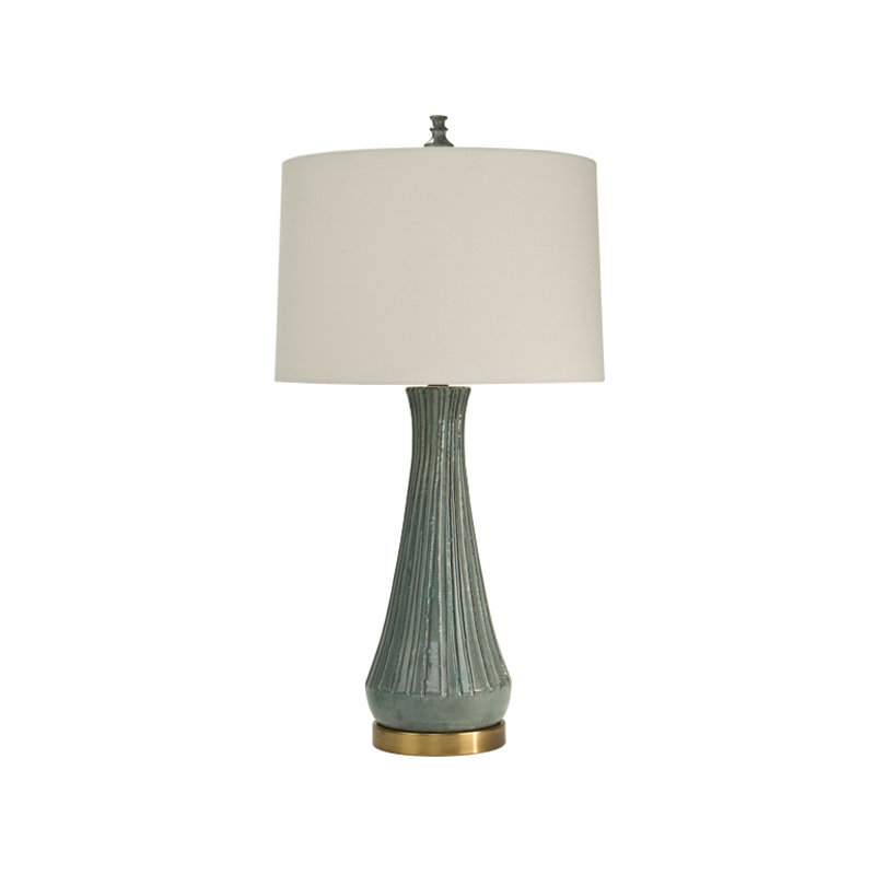 Ceramic Table Lamp, Green