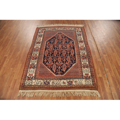 Vegetable Dye Antique Traditional Rug 5x6