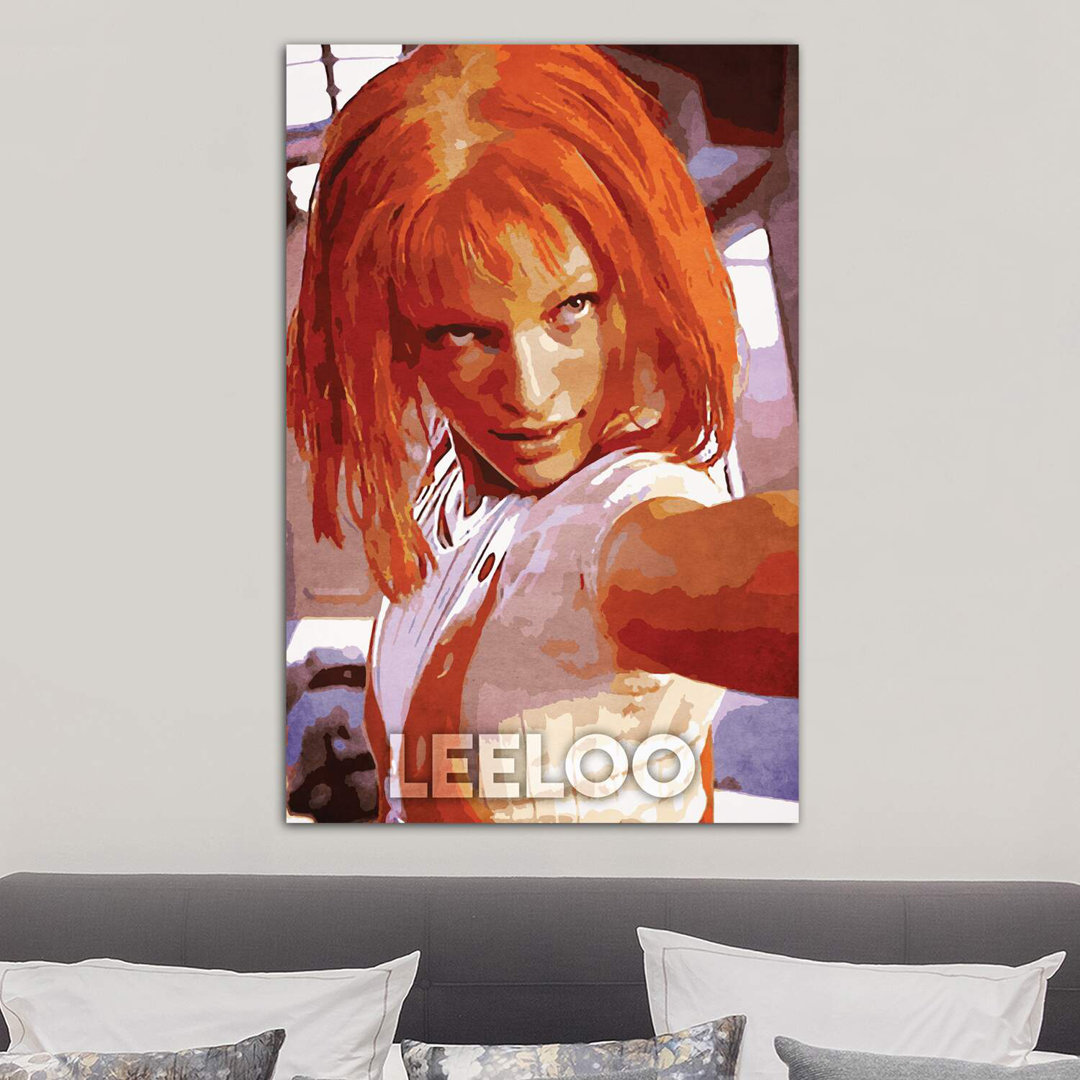 Leinwandbild Leeloo von Durro Art