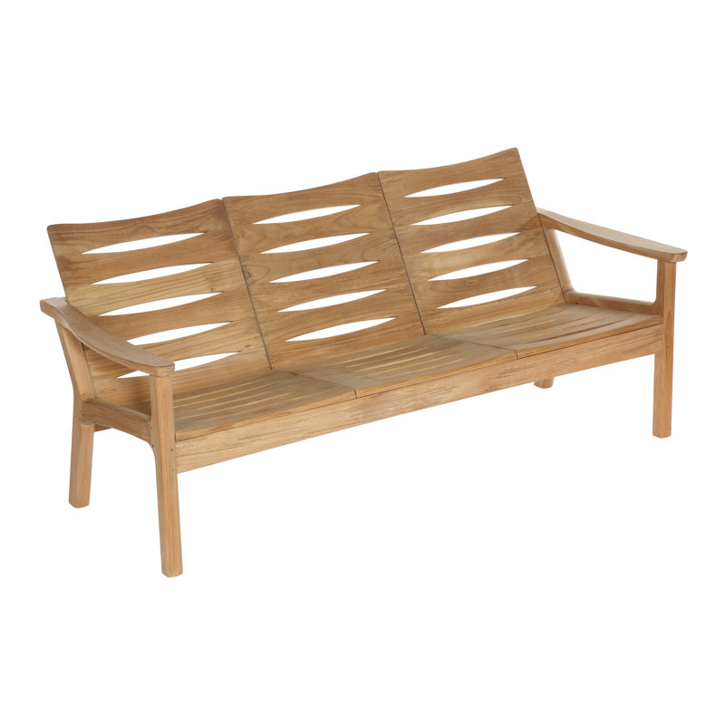 Monterey Deep Seating Three-Seater Teak Sofa