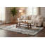 Tapis gris / crème à motif abstrait Loretta-372355504
