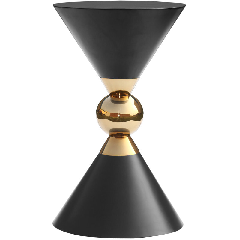 Elida End Table, Black