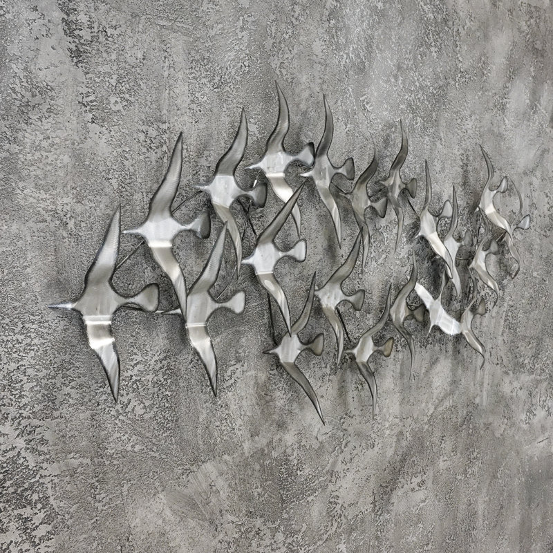 Traditional Animals Wall Decor on Metal