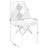 18'' H Upholstered Side Chair