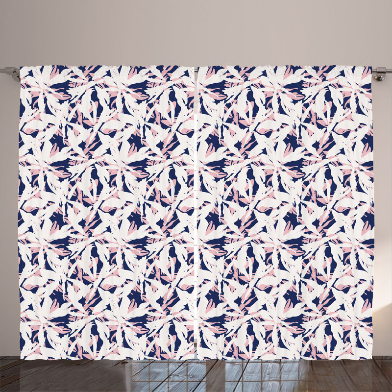 Semi Sheer Curtain Pair
