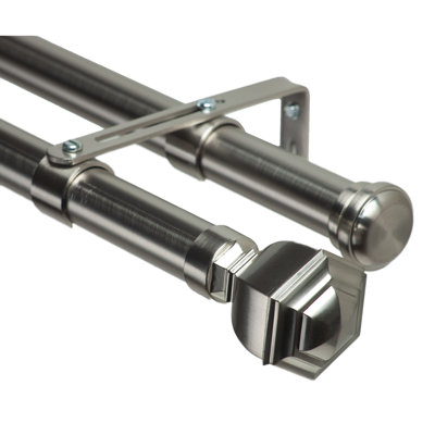 Double Curtain Rod Set