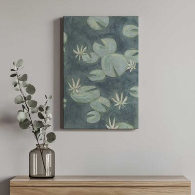 «Lilypad Pond II» par June Erica Vess, reproduction d'art sur toile