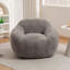 Fauteuil à billes géant en mousse à mémoire de forme avec accoudoirs pour adultes, siège spacieux et ergonomique.-1628726444