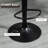 Kait Swivel Upholstered Adjustable Height Counter Stool with Metal Frame-1354896326