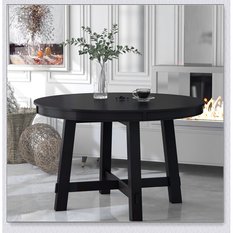 Table de salle à manger extensible Farmhouse, Espresso