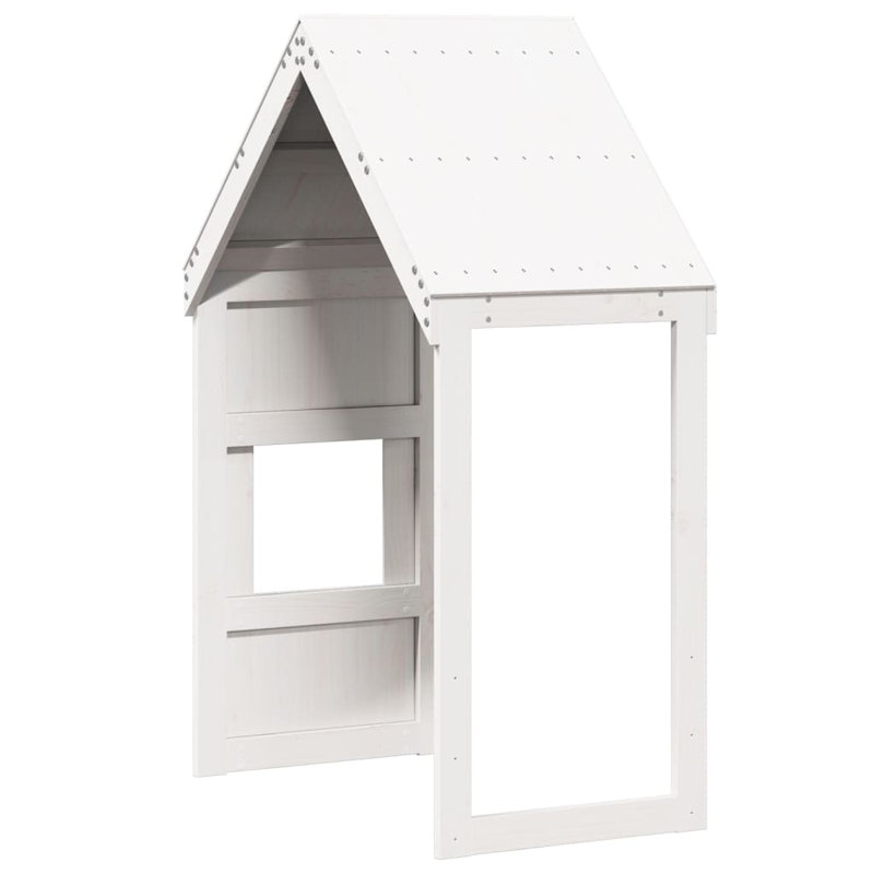 Arely Bunk Bed/ Loft Bed Accessories, 132cm H x 55cm L x 84cm W, White