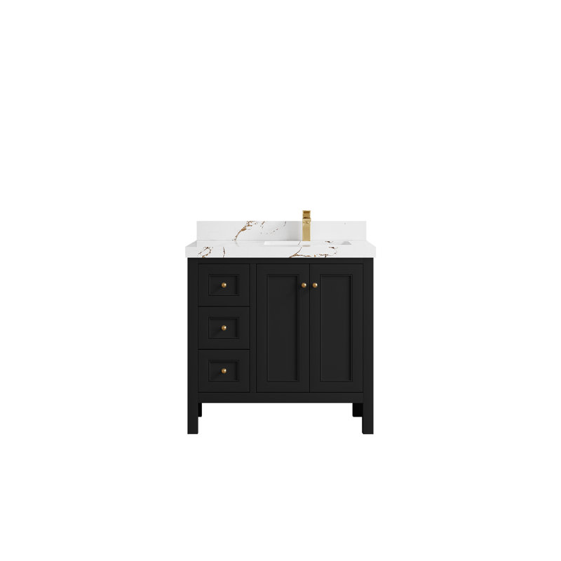 Nashville X P 22 po P 2 po. Quartz brun Viola, Noir