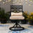 Alyah 4 - Person Patio Dining Set with Square Table