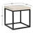 Brayton Square Wood End Table White Wash