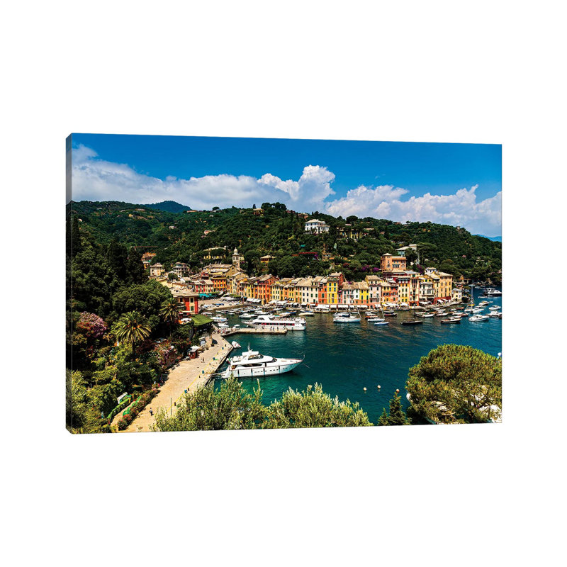 Italy Portofino I by Mikolaj Gospodarek - Wrapped Canvas Print, 20.32 cm H x 30.48 cm W